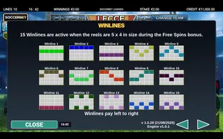 Soccerbet Legends – Game rules