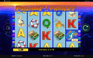 Fishin’ Frenzy – Free spins