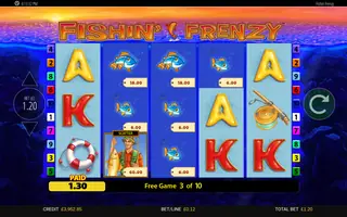 Fishin’ Frenzy – Free spins