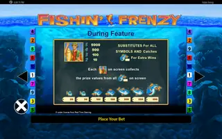 Fishin’ Frenzy – Game rules