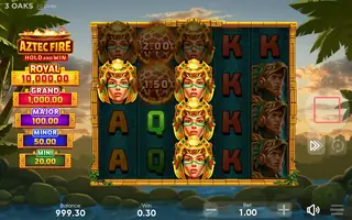 Aztec Fire – Winning spin