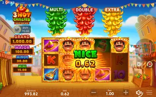 3 Hot Chillies – Winning spin