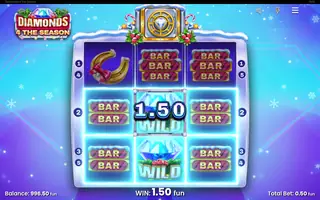 Diamonds 4 The Season – Winning spin