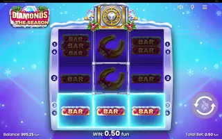 Diamonds 4 The Season – Winning spin