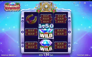 Diamonds 4 The Season – Feature in play