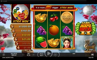 Cash Jackpot Hitz 2 – Feature in play
