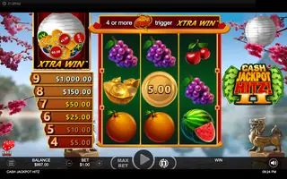 Cash Jackpot Hitz 2 – Feature in play