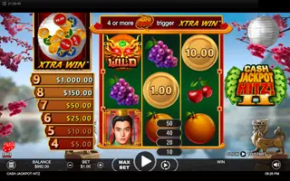 Cash Jackpot Hitz 2 – Feature in play