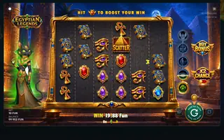 Egyptian Legends – Winning spin