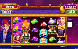 Willy Wonka I Want It Now – Winning spin