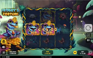 Froggy’s Fortune – Winning spin