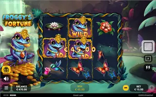 Froggy’s Fortune – Winning spin