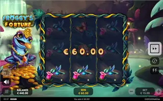 Froggy’s Fortune – Winning spin