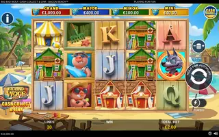 Big Bad Wolf: Cash Collect & Link – Bacon Beach – Base game