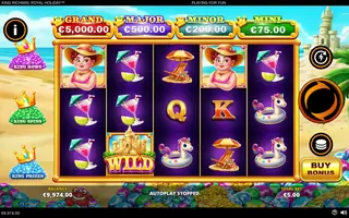 King Richwin: Royal Holiday – Base game