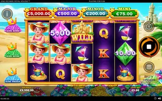 King Richwin: Royal Holiday – Winning spin