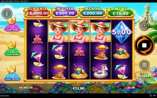 King Richwin: Royal Holiday – Winning spin