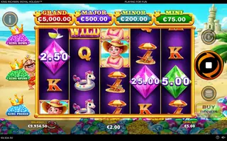 King Richwin: Royal Holiday – Winning spin
