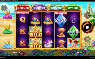 King Richwin: Royal Holiday – Feature in play