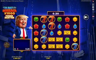 Trump It Bonanza x1000: Power Scatter – Winning spin