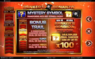 Deal Or No Deal Banker S Bonanza – Game rules