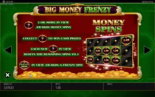 Big Money Frenzy – Game rules