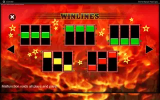 Red Hot Repeater Power Spins – Game rules