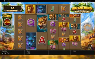Big Cat King Megaways – Base game