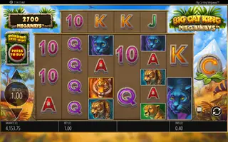 Big Cat King Megaways – Winning spin