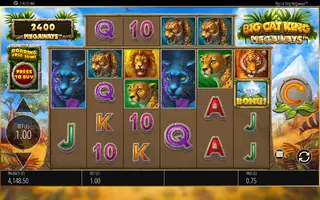 Big Cat King Megaways – Winning spin