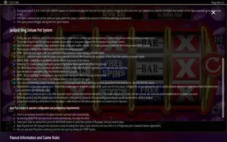 Megabars Jackpot King – Game rules
