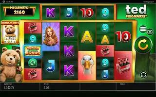 Ted Megaways – Base game