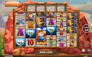 Diamond Mine Megaways – Feature in play