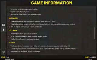 Diamond Mine Megaways – Game rules