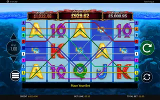 Fishin Frenzy Jackpot King – Winning spin