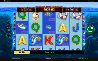 Fishin Frenzy Jackpot King – Winning spin