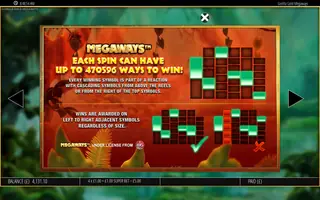 Gorilla Gold Megaways – Game rules