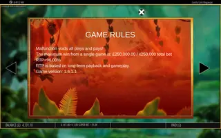 Gorilla Gold Megaways – Game rules