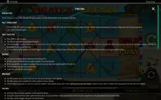 Pirates Frenzy – Game rules