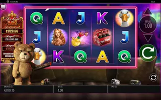 Ted Jackpot King – Base game
