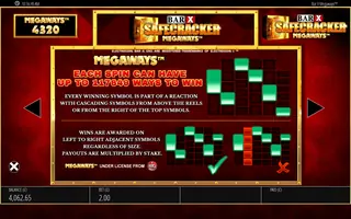 Bar X Safecracker Megaways – Game rules