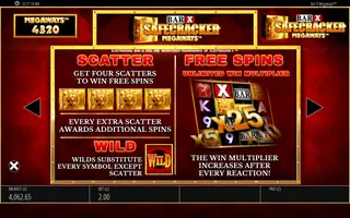 Bar X Safecracker Megaways – Game rules