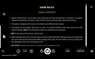 Aloha – Game rules