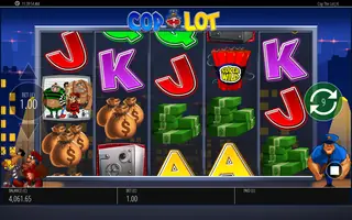 Cop The Lot Jackpot King – Base game