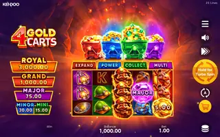 4 Gold Carts – Base game