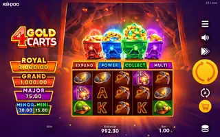 4 Gold Carts – Base game