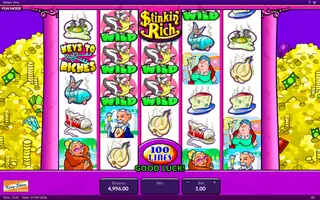 Stinkin’ Rich – Feature in play