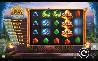 Desert Scarabs PrizeTower – Feature in play
