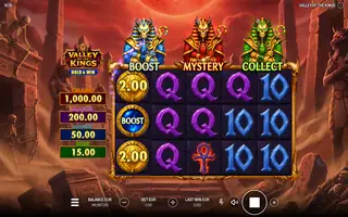 Valley of the Kings – Feature in play