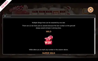 Marilyn Monroe Slingo – Game rules